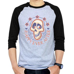 Kaos Raglan Happy Ever After Halloween