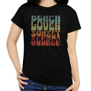 Kaos Beach Lover Sunset Seeker