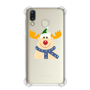 Casing HP rusa kutub dengan topi natal