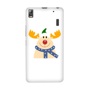 rusa kutub dengan topi natal Casing HP