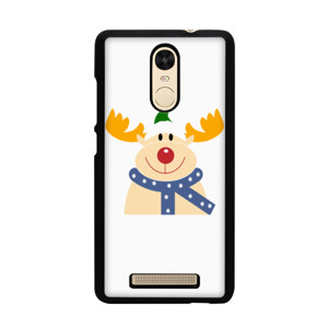 rusa kutub dengan topi natal Casing HP