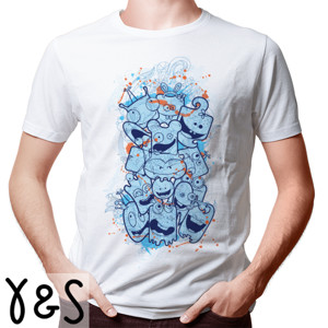 Kaos Bluion white tshirt