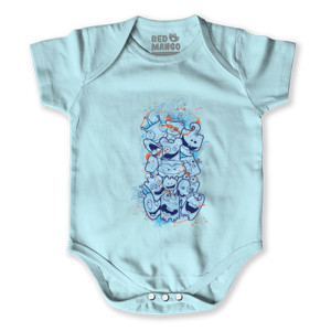 Baby Jumper Bluion white tshirt