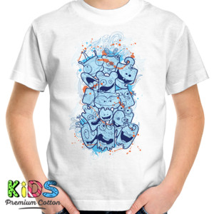 Kaos Bluion white tshirt