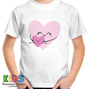 Kaos Kaos Po;os Putih Love ANd Friend