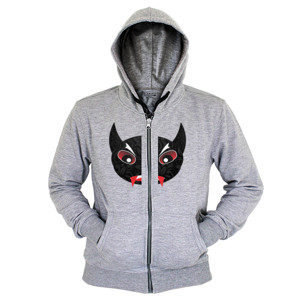 Hoodie Zipper Kaos Misteri