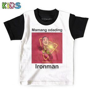 Kaos Anak Full-Print Mamang odading+ironman