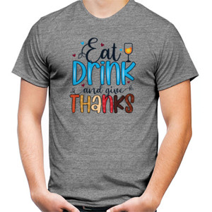 Kaos Eat Drink and Give Thanks