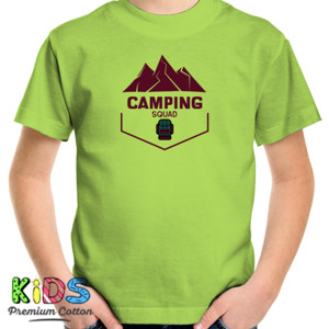 Kaos Kaos Tema Camping Squad 