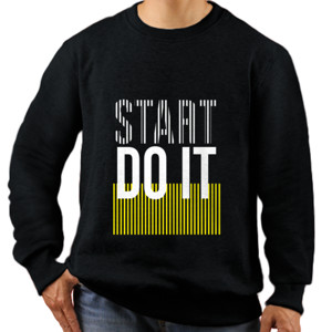 Jaket Sweater Start do it hy60