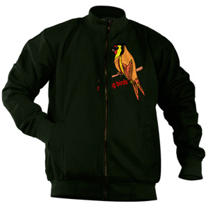 Jaket Bomber chirping birds