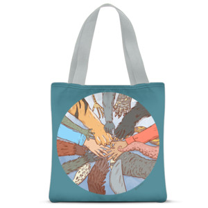 Tas Tote Fullprint Human-Wildlife Alliance