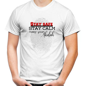 Kaos Stay Safe and keep Akidah