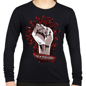 Kaos SWEATER MOTIF HAND 3D