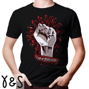 Kaos SWEATER MOTIF HAND 3D