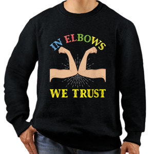 Jaket Sweater in elbow we trust