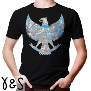 Kaos Kaos Garuda Biru