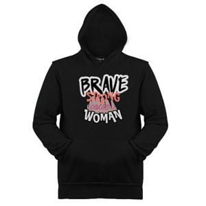 Jaket Hoodie Brave strong 