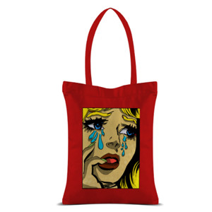 Tas Tote TK Sad girl want to go the beach