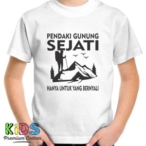 Kaos Hobi Mendaki Gunung Hiking