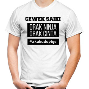 Kaos Cewek saiki ninja