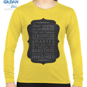 Kaos Always Remember You Are Braver