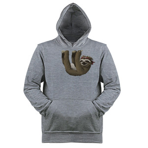 Jaket Hoodie Sloth Hanging On My Neck