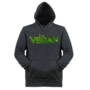 Jaket Hoodie I Am Vegan