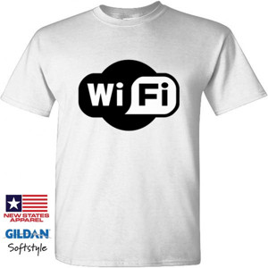 Kaos Wifi Logo w1902