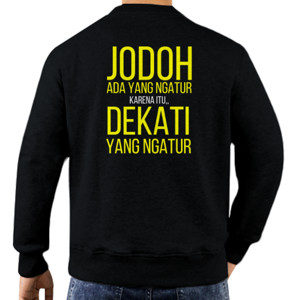 Jaket Sweater Jodoh ada yang Ngatur