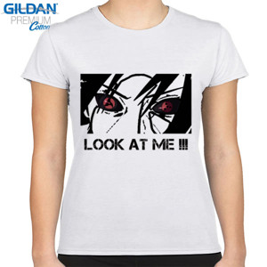 Kaos Uchiha Sasuke Sheringan Look at me !!!