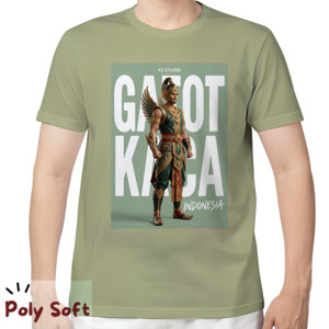 Kaos Kaos Gatotkaca Poly Soft Sage Green