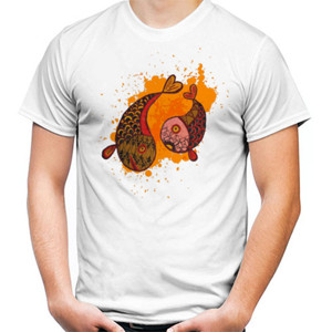 Kaos 2 Ikan Batik