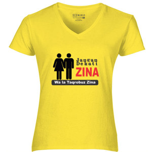 Kaos Jangan Dekati Zina