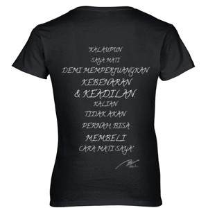 Kaos BASUKI TJAHAJA PURNAMA 1