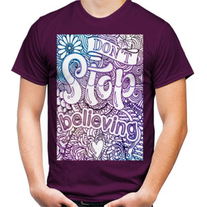 Kaos Dont Stop Believing Purple