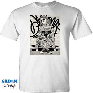 Kaos skate girl