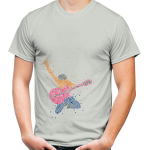 Kaos Guitarist Dots Art