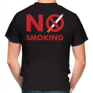 Kaos No Smoking Shirts