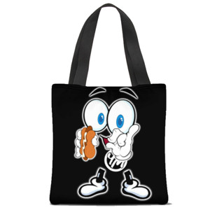 Tas Tote Fullprint Tas wanita kartun 