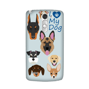 I Love My Dog Casing HP