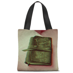 Tas Tote Fullprint Say and Do