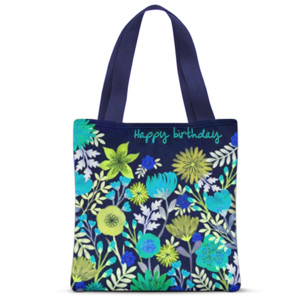 Tas Tote Fullprint Happy birthday