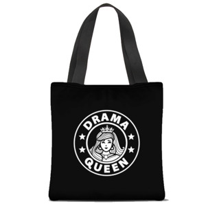 Tas Tote Fullprint DRAMA QUEEN