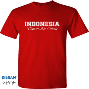 Kaos Kaos Indonesia Tanah Air Beta