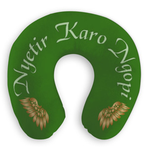 Bantal Leher Nyetir karo ngopi