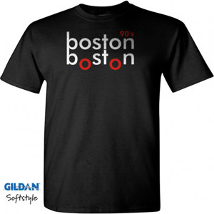 Kaos kaos pria boston 90's