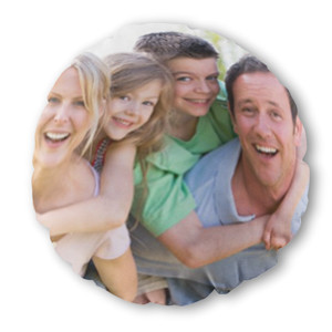 Bantal Bulat bantal keluarga bulat