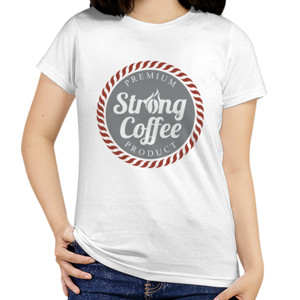 Kaos Distro Strong coffee