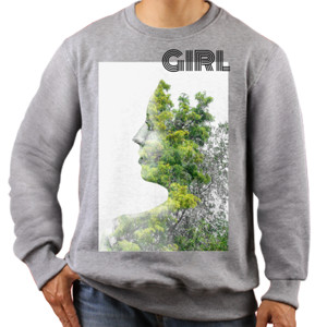 Jaket Sweater Girl Forrest